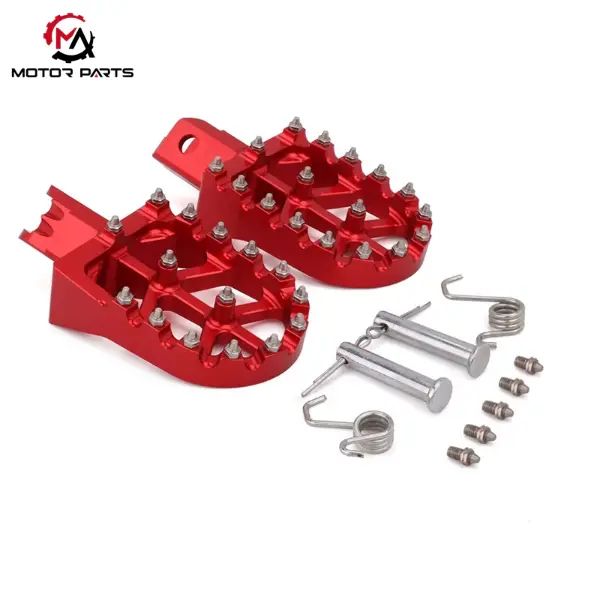CNC fotpinner i aluminium for Sur-Ron Light Bee CRF150F CRF230F fotstøtter for skittsykkel