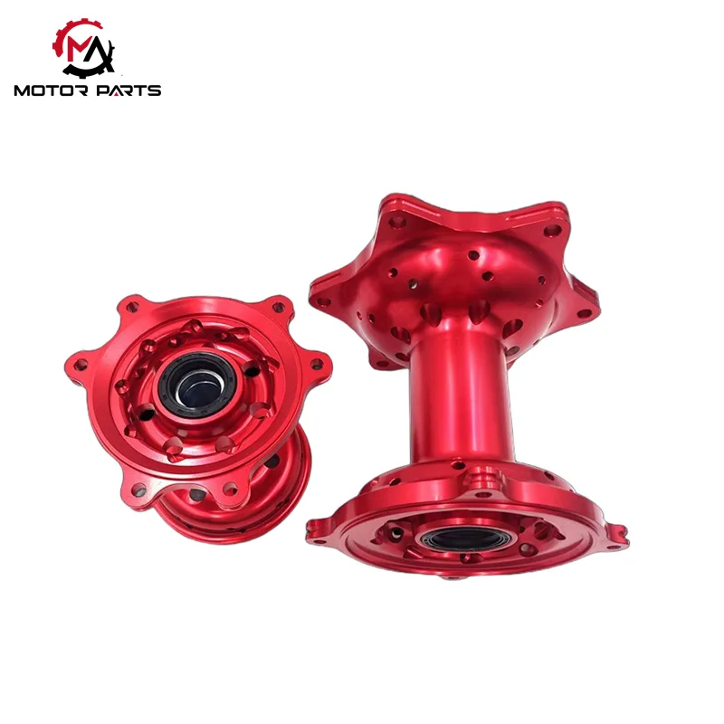 CNC aluminium foran og bak hjulnavsett for Honda CRF250R CRF450R