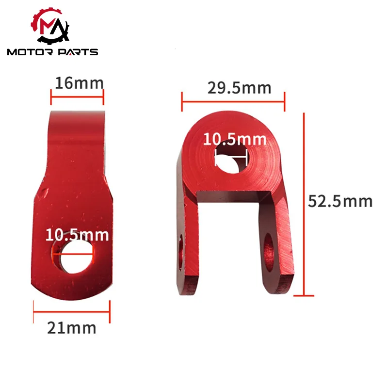 CNC motorsykkel støtdemper bak
